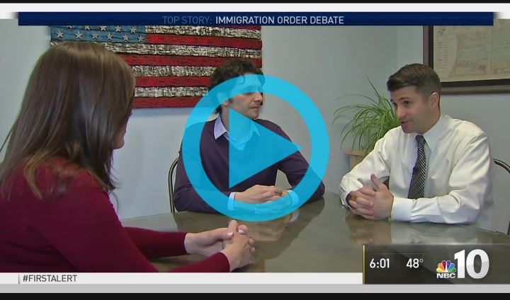 Jonathan Grode Interviewed by NBC10 News on Trump Ban