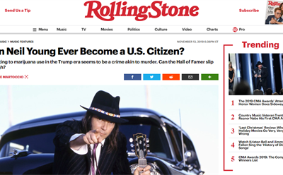 Can Neil Young Ever Become a U.S. Citizen?