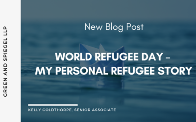 WORLD REFUGEE DAY – MY PERSONAL REFUGEE STORY