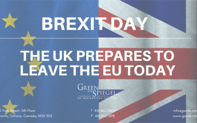 BREXIT DAY: THE UK PREPARES TO LEAVE THE EU