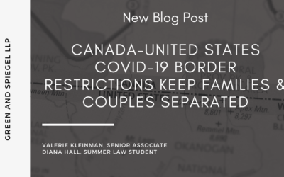 CANADA-UNITED STATES COVID-19 BORDER RESTRICTIONS KEEP FAMILIES, COUPLES SEPARATED