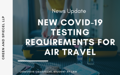 UPDATED* NEW: COVID-19 TESTING REQUIREMENTS FOR AIR TRAVE