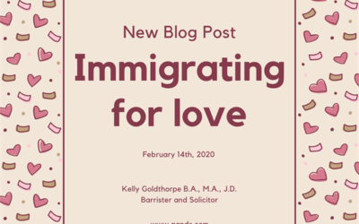 IMMIGRATING FOR LOVE