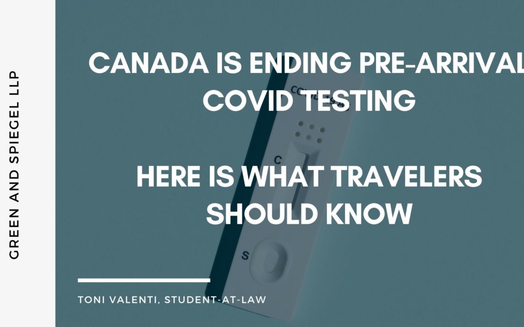 canada international travel covid testing