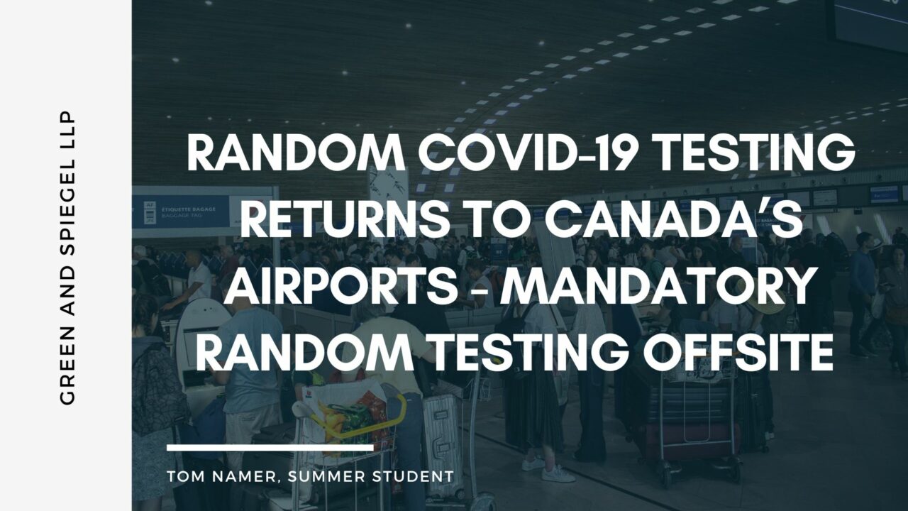 Random COVID 19 Testing Returns To Canada S Airports Mandatory Random   New Blog Post 3 1280x720 