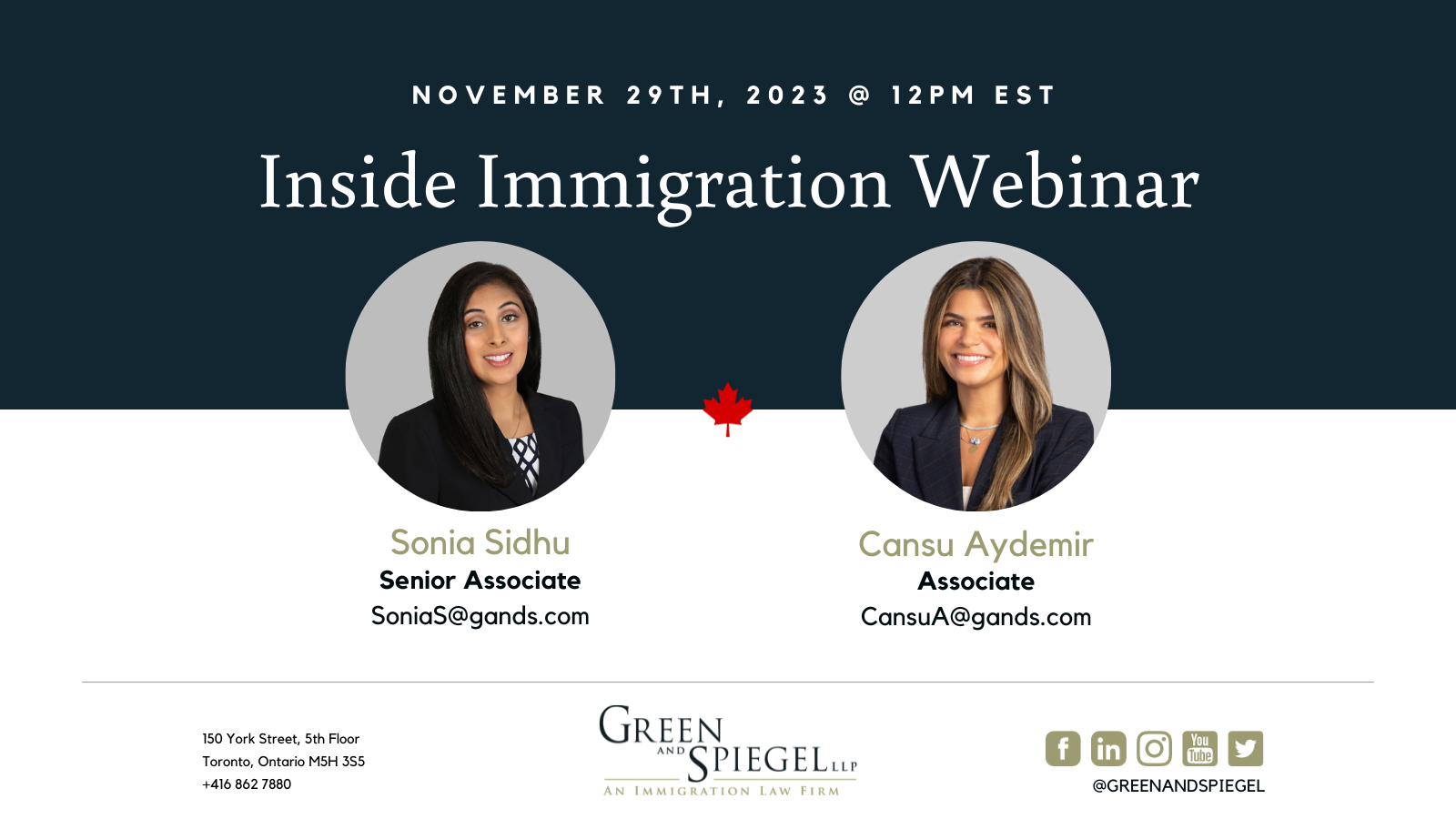 Inside Immigration Webinar Infographic