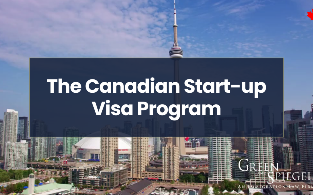 The Canadian Start-up Visa Program