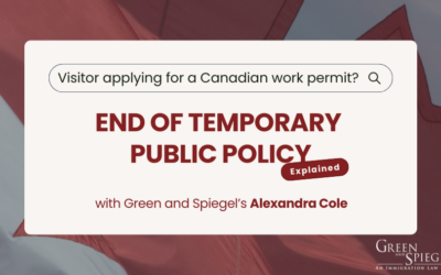 End of Temporary Public Policy Explained