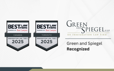 Green and Spiegel LLP Recognized in Best Law Firms® Canada 2025