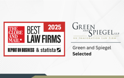 Green and Spiegel Selected as One of Canada’s Best Law Firms for 2025