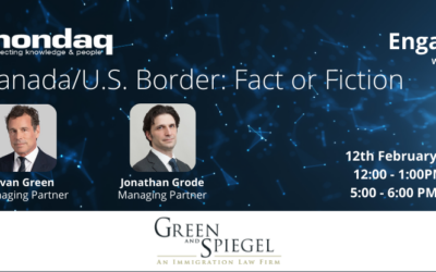 Featured Webinar – Canada/U.S. Border: Fact or Fiction