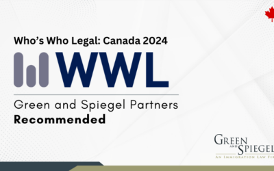 Green and Spiegel Recognized by Who’s Who Legal: Canada 2024